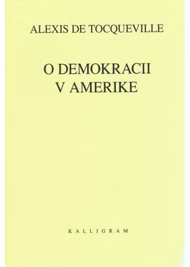 O demokracii v Amerike