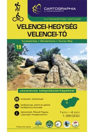 Velencei-hegység, Velencei-tó - Turistatérkép-sorozat 19. - 2021 (új kiadás)