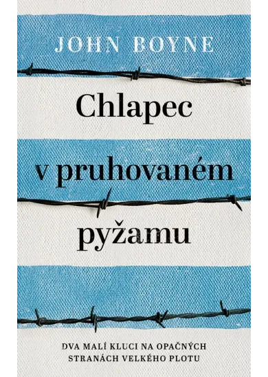 Chlapec v pruhovaném pyžamu