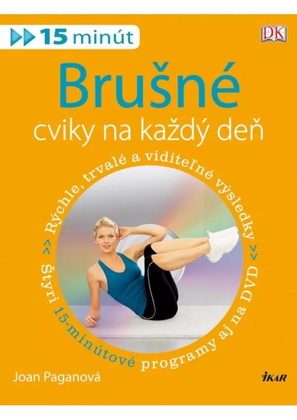 Joan Paganová - Brušné cviky na každý deň (15 minút) + DVD