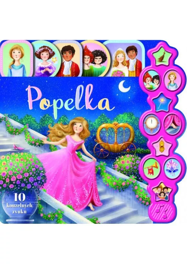 autor neuvedený - Popelka - 10 kouzelných zvuků