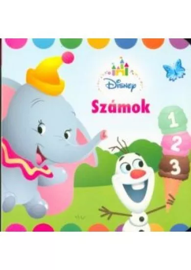 Számok - Disney lapozó