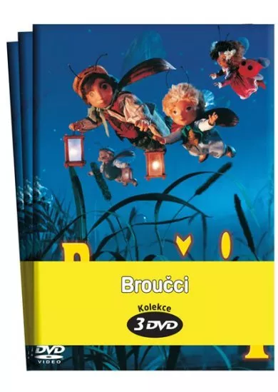 Broučci - kolekce 3 DVD