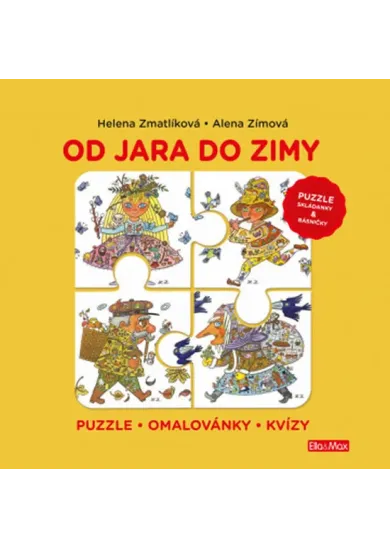 OD JARA DO ZIMY - Puzzle, básničky, omalovánky, kvízy