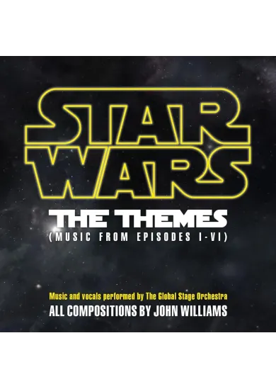 Global Stage Orchestra:  Star Wars - The Themes / 180g - Crystal Clear & Solid White Mixed Vinyl