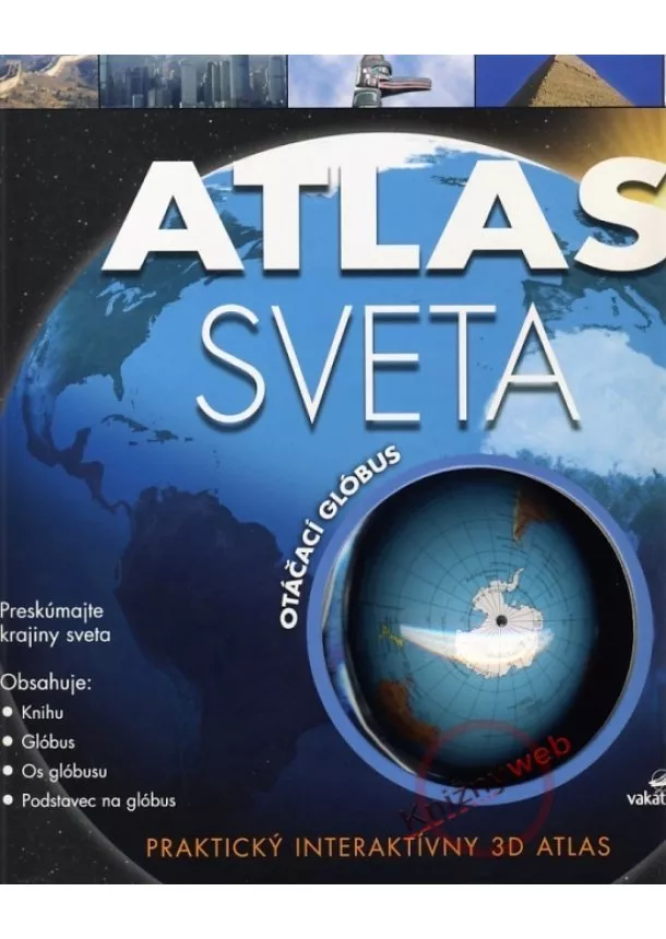 Kolektív - Atlas sveta + otáčací glóbus