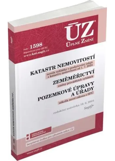 ÚZ 1598 Katastr nemovitostí