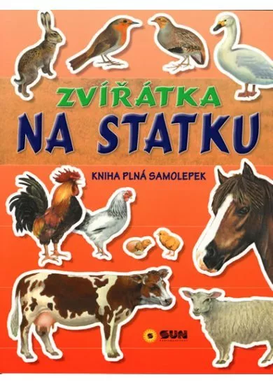Zvířátka na statku - Objevuj a nalep