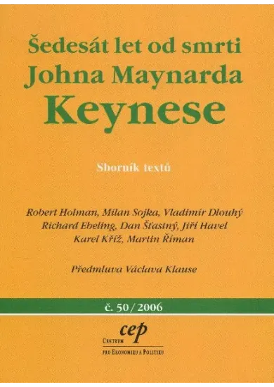 Šedesát let od smrti Johna Maynarda Keynese - Sborník textů