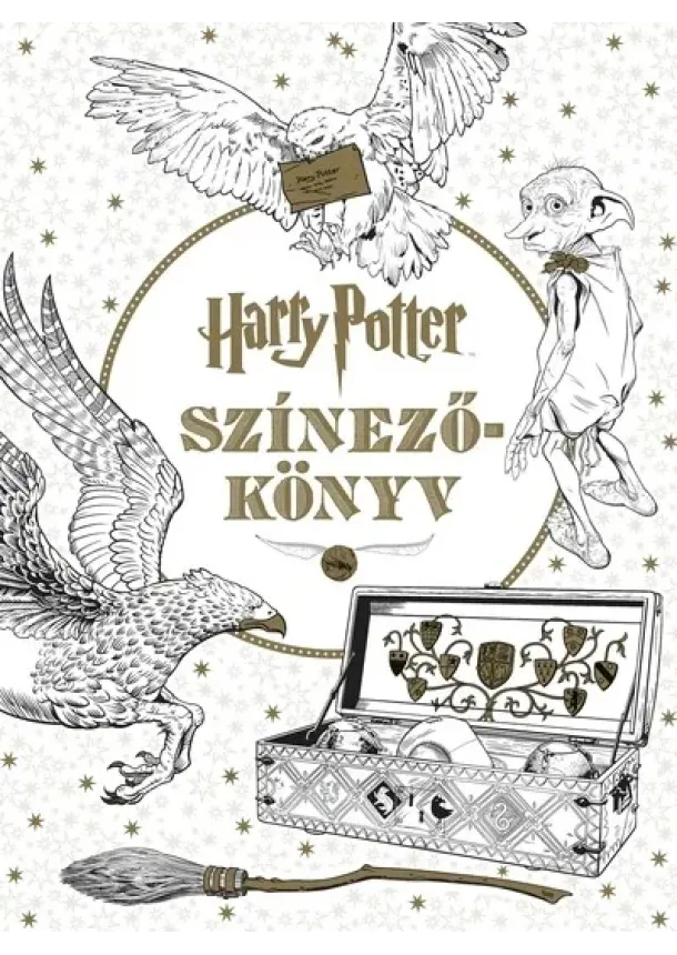 Színező - Harry Potter színezőkönyv (új kiadás)