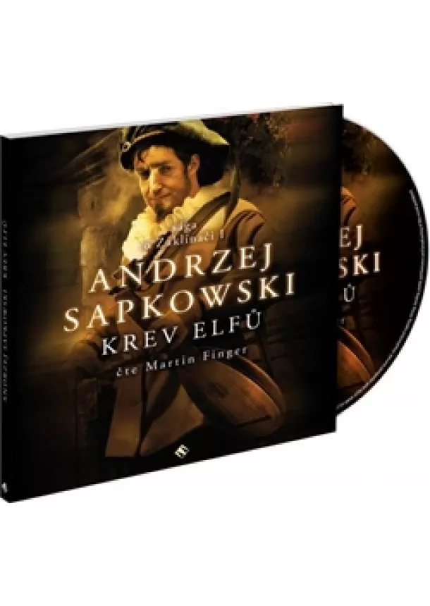 Andrzej Sapkowski, Tympanum - Krev elfů (1xaudio na cd - mp3) - Sága o Zaklínači I
