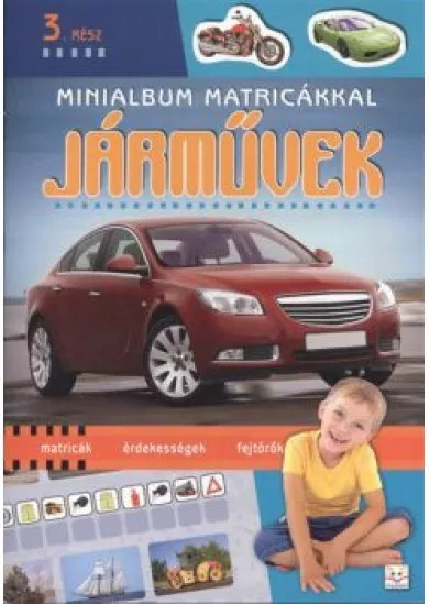 JÁRMŰVEK 3. /MINIALBUM MATRICÁKKAL