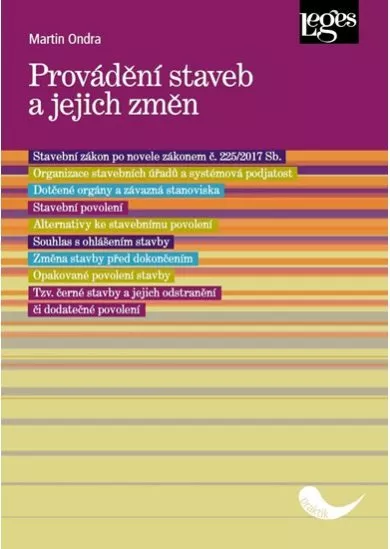 Provádění staveb a jejich změn