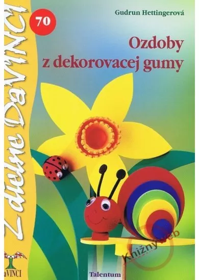 Ozdoby z dekorovacej gumy - DaVINCI 70