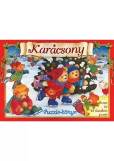 KARÁCSONY - PUZZLE-KÖNYV