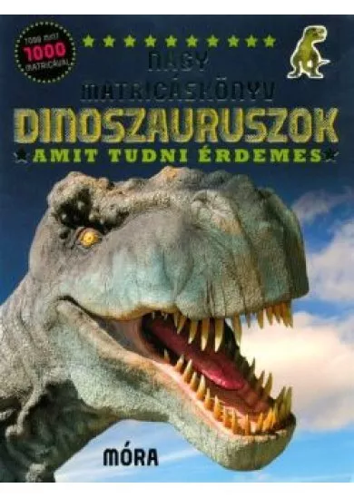 Dinoszauruszok - Amit tudni érdemes /Nagy matricáskönyv több mint 1000 matricával
