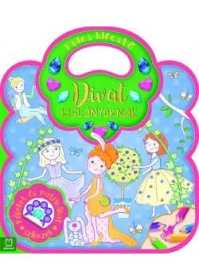Füles kifestő - Divat kislányoknak