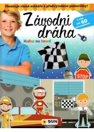Závodní dráha - Kniha na hraní