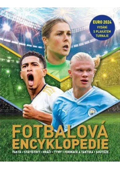 Fotbalová encyklopedie EURO 2024 + plakát z turnaje