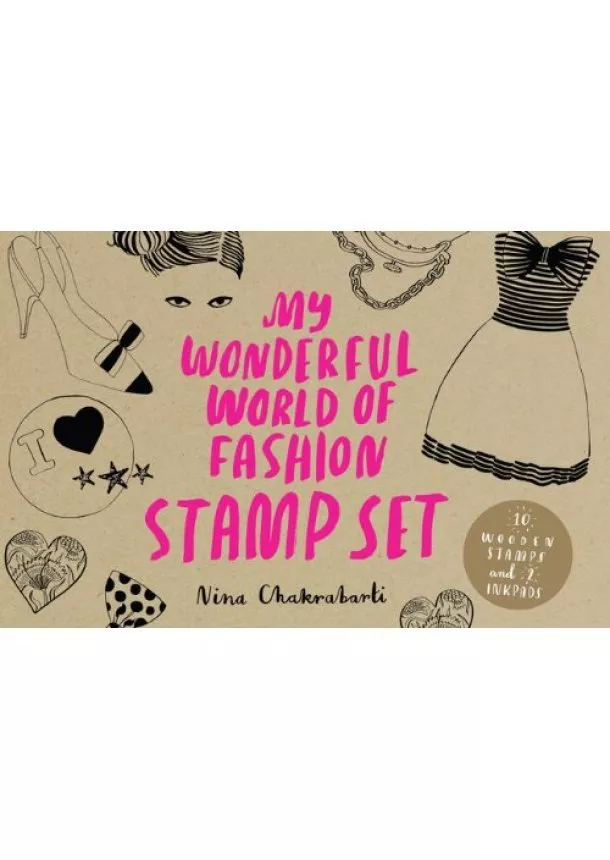 Nina Chakrabarti - My Wonderful World of Fashion Stamp Set