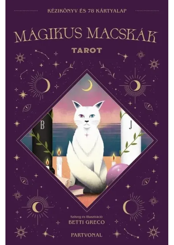 Betti Greco - Mágikus Macskák - Tarot kártya kézikönyvvel