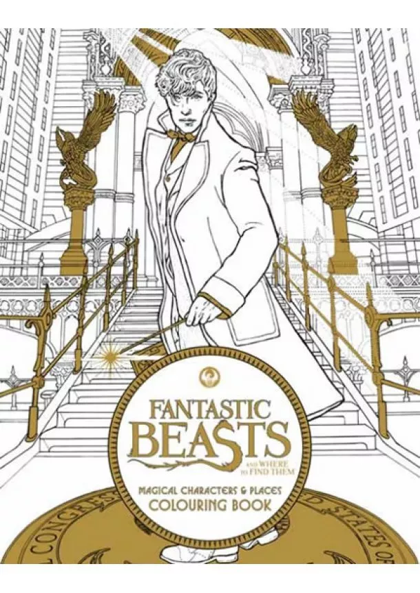 autor neuvedený - Fantastic Beasts And Where To Find Them: Magical Characters And Places Colouring Book