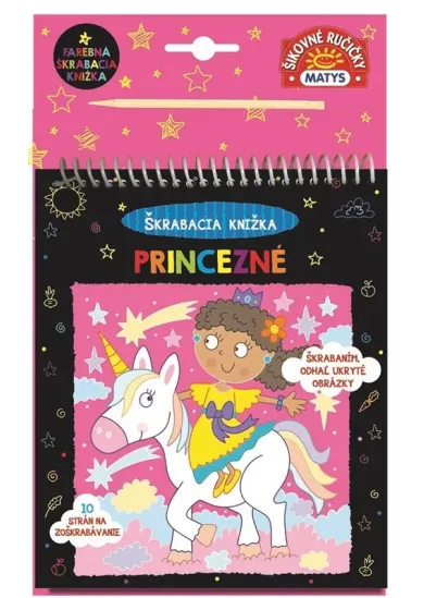 Škrabacia knižka: Princezné