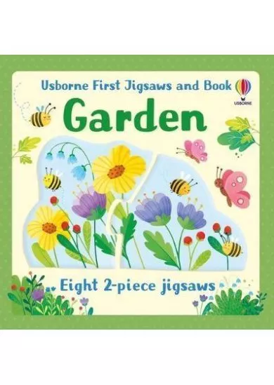 Usborne First Jigsaws And Book: Garden