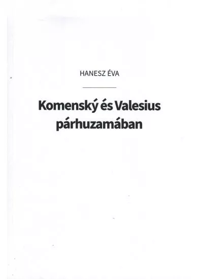 Komenský és Valesius párhuzamában