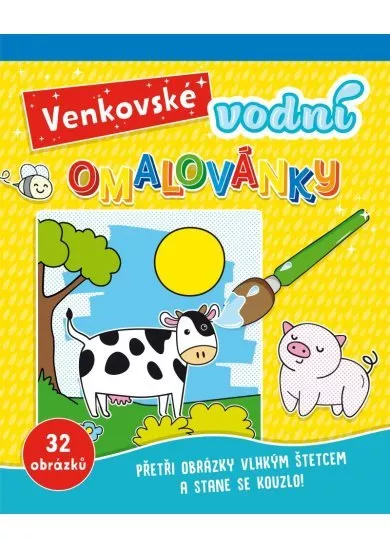 Venkovské vodní omalovánky