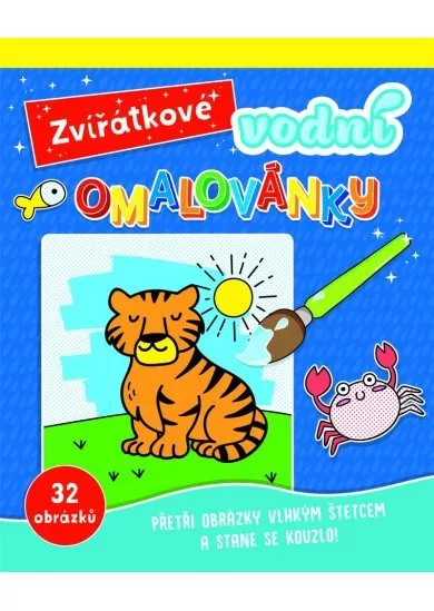Zvířátkové vodní omalovánky