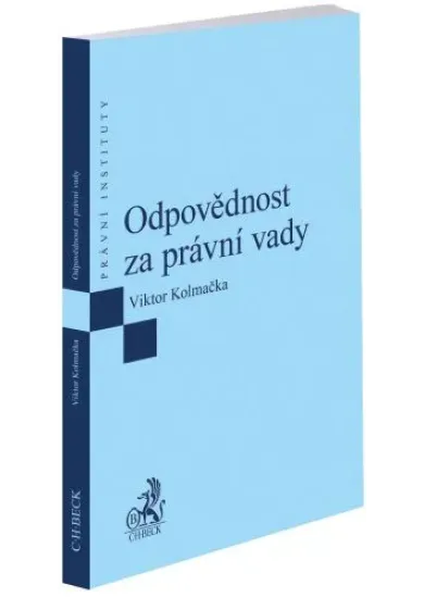 Odpovědnost za právní vady