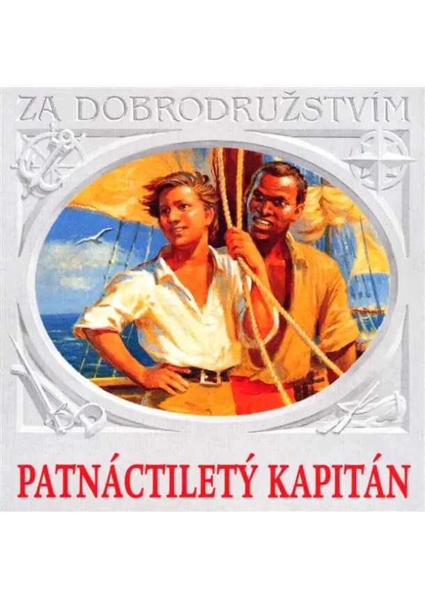 Jules Verne, Supraphon ODZ - Jules Verne:  Patnactilety kapitan (čte Blanka Bohdanová, Jaroslav Kepka...) MP3-CD - MP3-CD