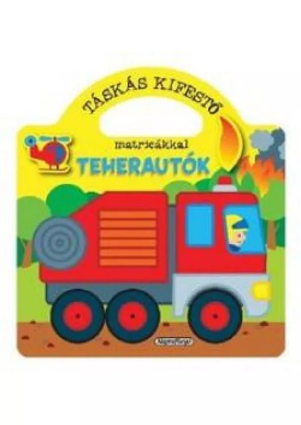 Táskás kifestő -   Teherautók