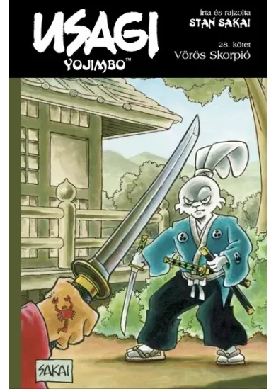 Usagi Yojimbo 28. - Vörös Skorpió