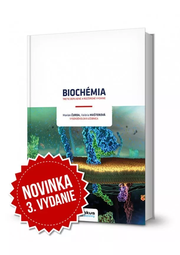 Marián Čurda, Valéria Mašterová - Biochémia (tretie doplnené a rozšírené vydanie) - Vysokoškolská učebnica