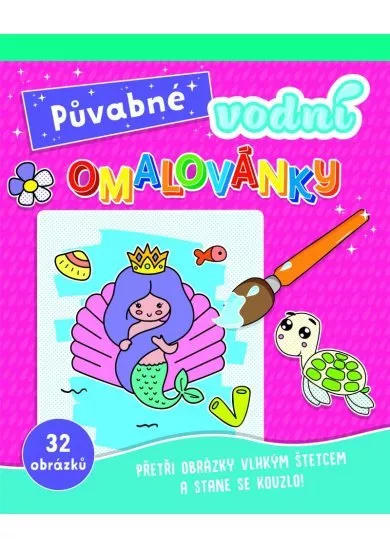 Půvabné vodní omalovánky