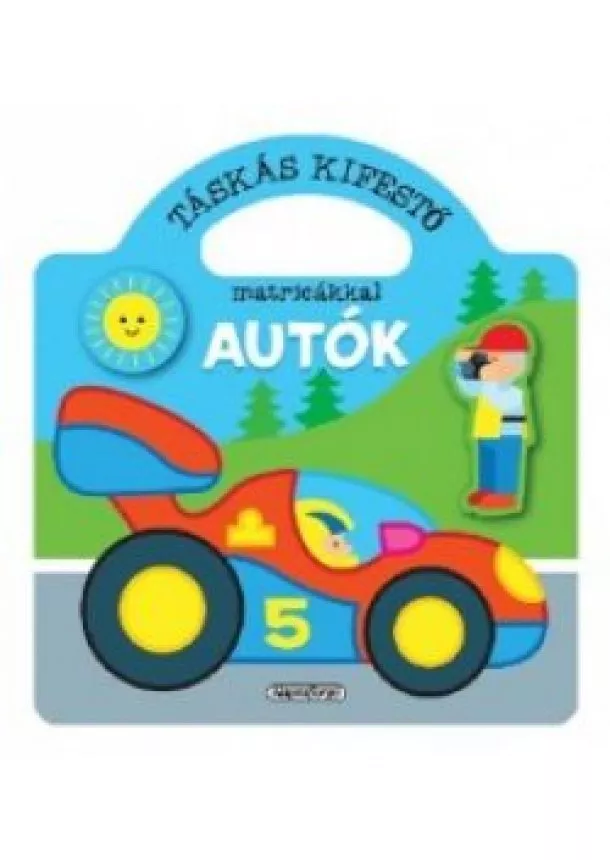 Táskás kifestő - Autók