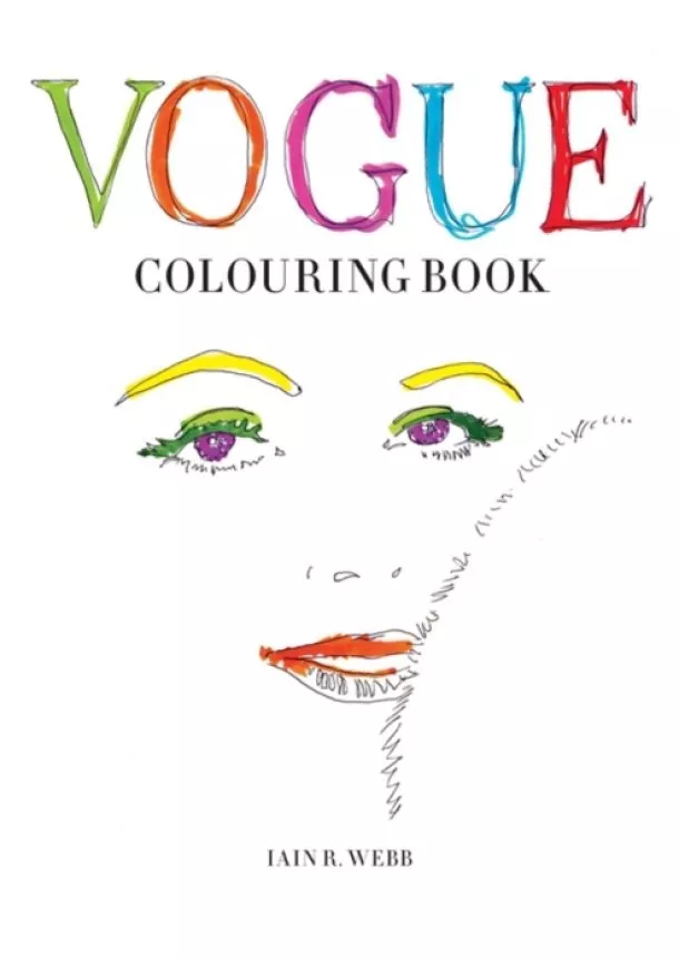 Iain R Webb - Vogue Colouring Book