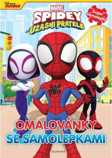 Spidey a jeho úžasní přátelé - Omalovánky se samolepkami