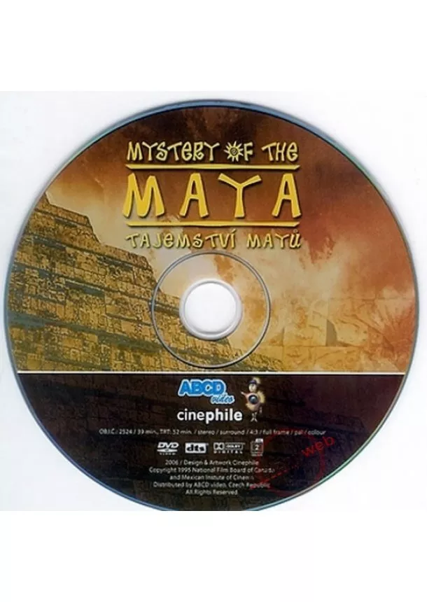 autor neuvedený - Tajemství Mayů - DVD