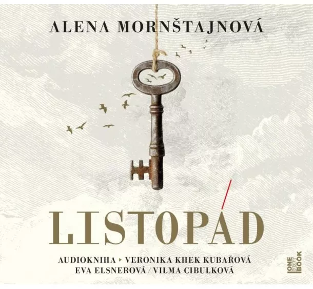 Alena Mornštajnová - Listopád - CDmp3 (Čte Veronika Khek Kubařová, Eva Elsnerová, Vilma Cibulková)