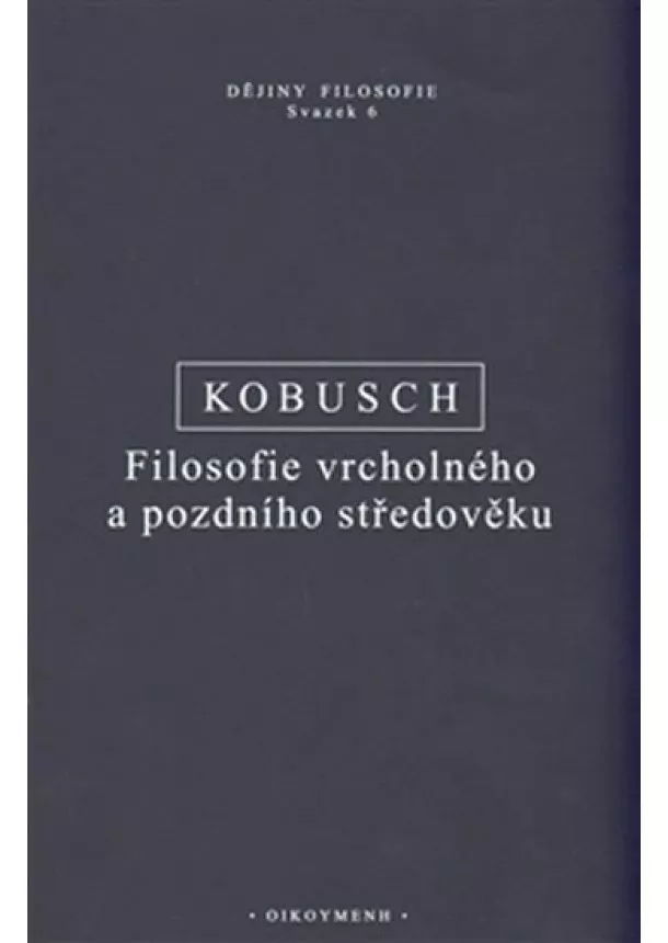 Filosofie vrcholného a pozdního středověku