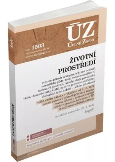 ÚZ 1503 Životní prostředí