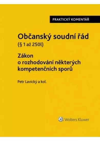 Občanský soudní řád: Řízení sporné