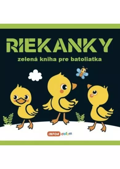 Riekanky - zelená kniha pre batoliatka