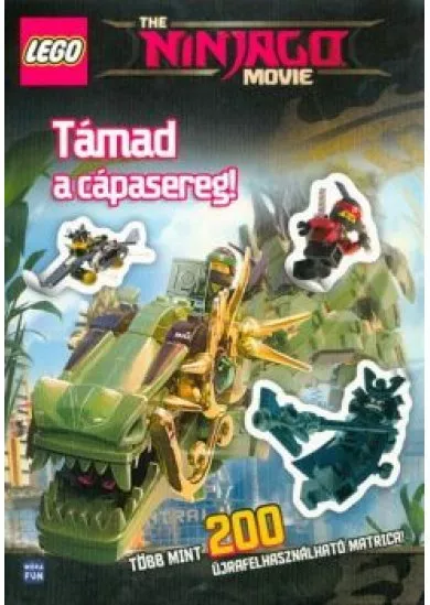 Lego Ninjago: Támad a cápasereg /Több mint 200 újrafelhasználható matrica!