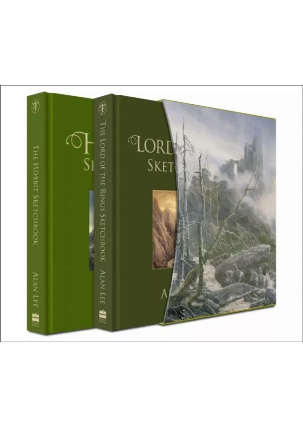 Alan Lee - The Hobbit & The Lord Of The Rings Sketchbooks Deluxe Boxed Set Edition