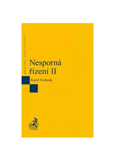 Nesporná řízení II