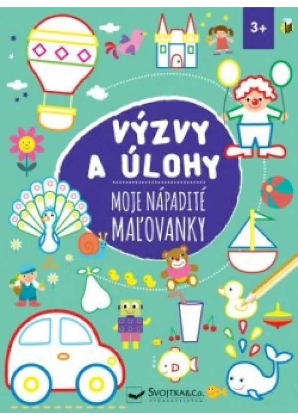 autor neuvedený - Moje nápadité maľovanky výzvy a úlohy